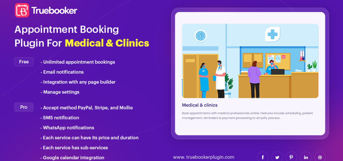 Clinic Booking Plugin