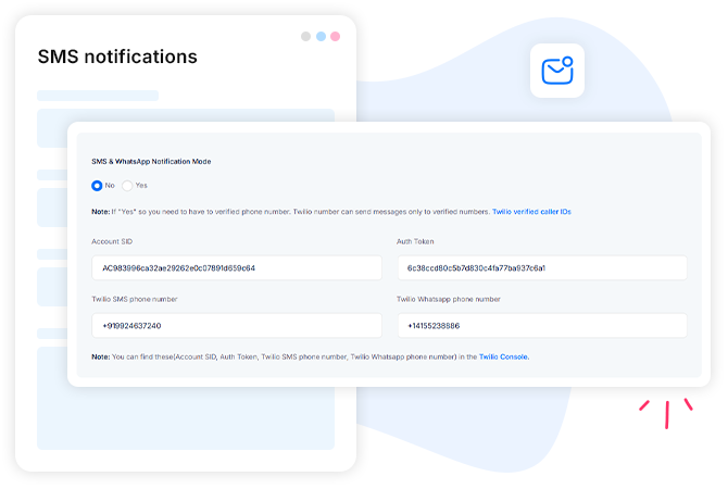 Truebooker SMS appointments booking notification