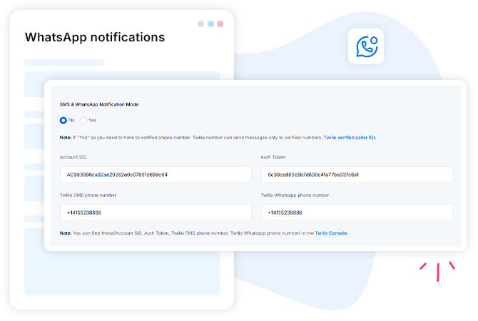Truebooker WhatsApp appointments booking notification