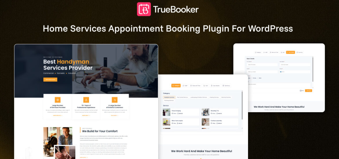 Home Services Appointment Booking Plugin For WordPress