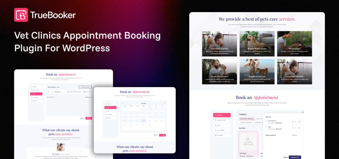 Vet Clinics Appointment Booking Plugin For WordPress