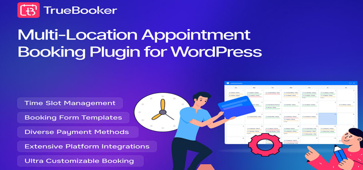 Multi Location Appointment Booking Plugin for WordPress Websites