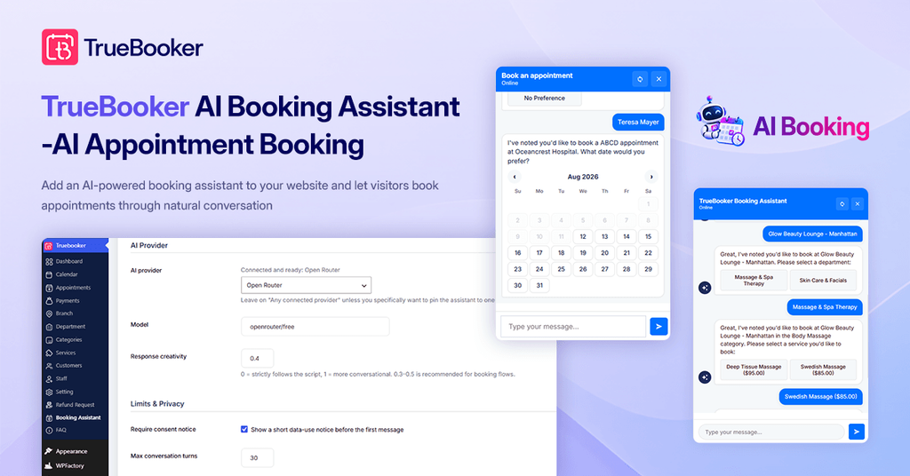 ai booking assistant 1200x628 1 TrueBooker AI Booking Assistant